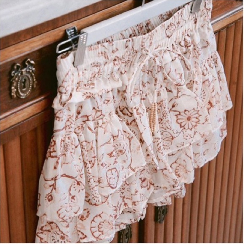 Flannel Silk Skort